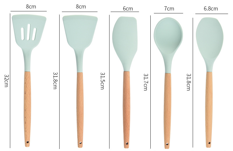 12-Piece Non-Stick Silicone Kitchen Set - My Store