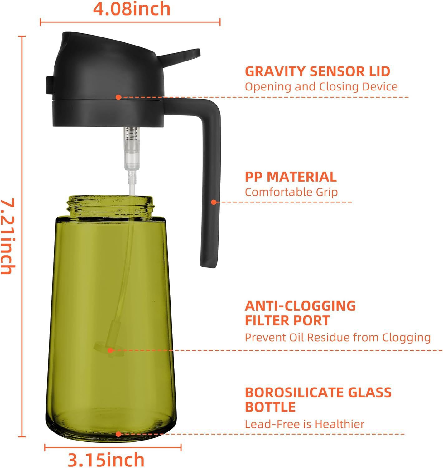 2-in-1 Oil Sprayer for Cooking - My Store